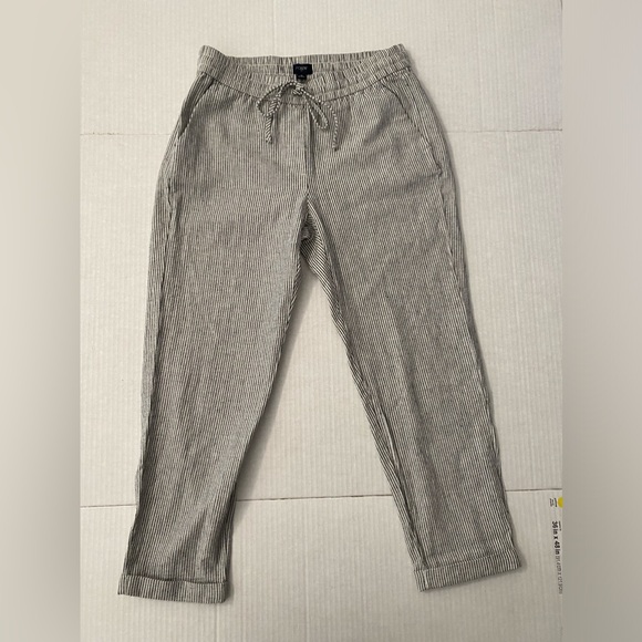 J. Crew Pants - 🆕NWT J Crew Linen Cotton Drawstring Pant Size 8